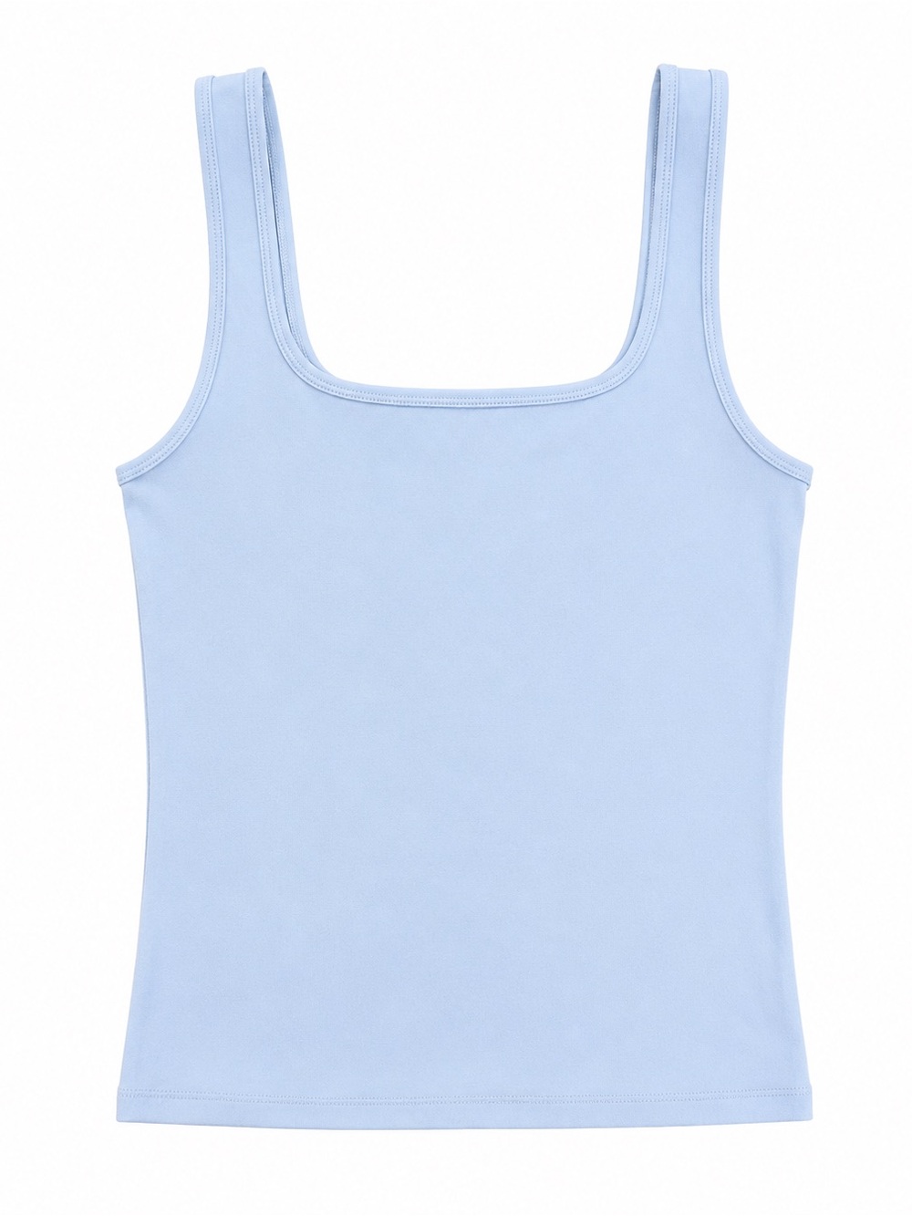 Abercrombie & Fitch Pastel Blue Square Neck Tank